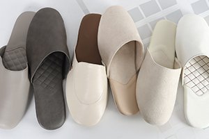 Leather Mule Slippers