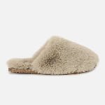 Personalized fluffy indoor slippers, ODM/OEM customizable, ultra-soft fur, tailored for custom home footwear branding.