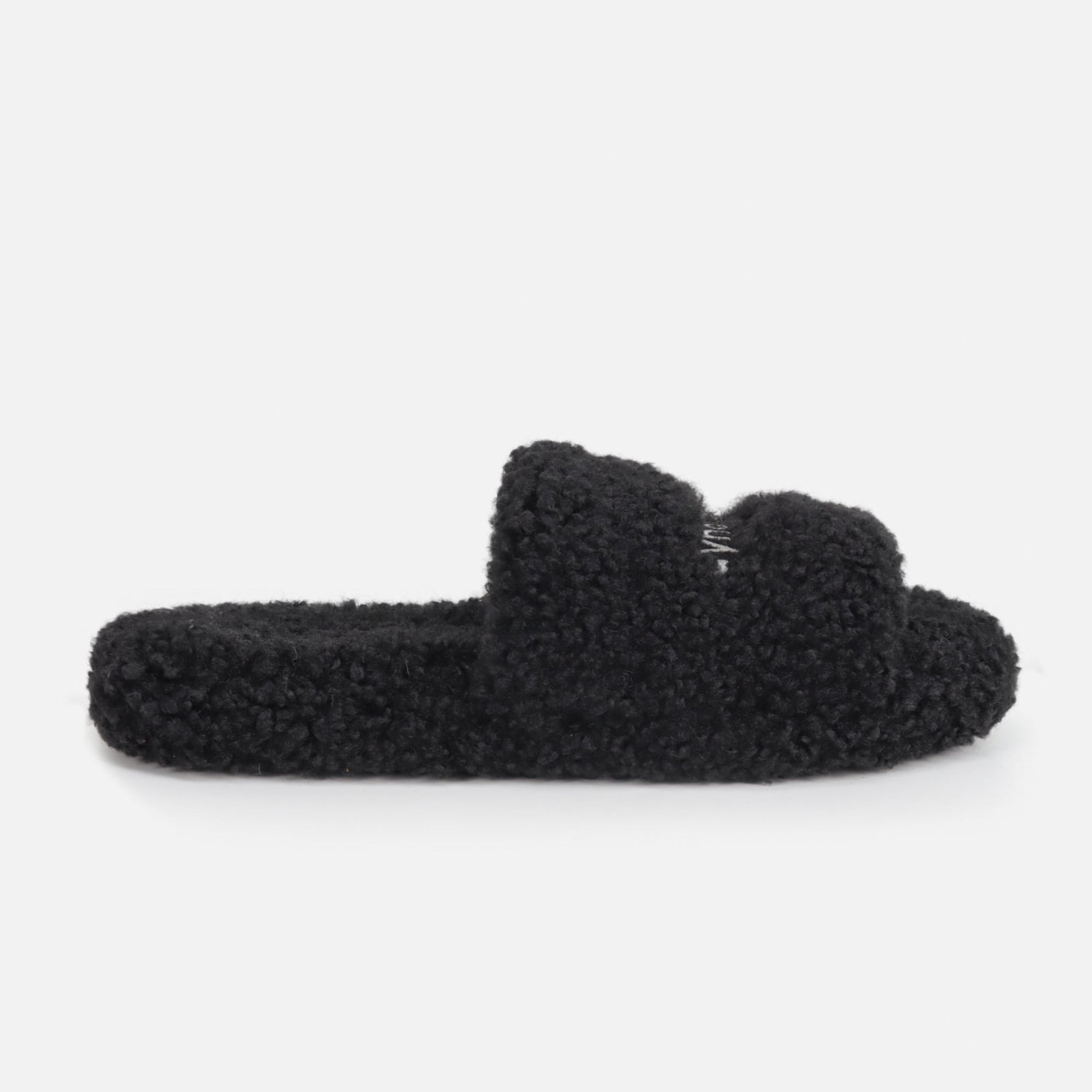 Soft casual 9444 faux-shearling slide slipper