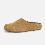 Personalized cow suede mules—sleek silhouette, custom-fit for effortless everyday comfort.