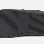 Unisex custom cow suede slippers—plaid lining, tailored sizing, ideal for casual use.