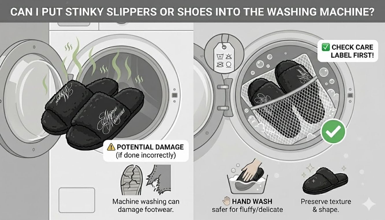 washing slippers