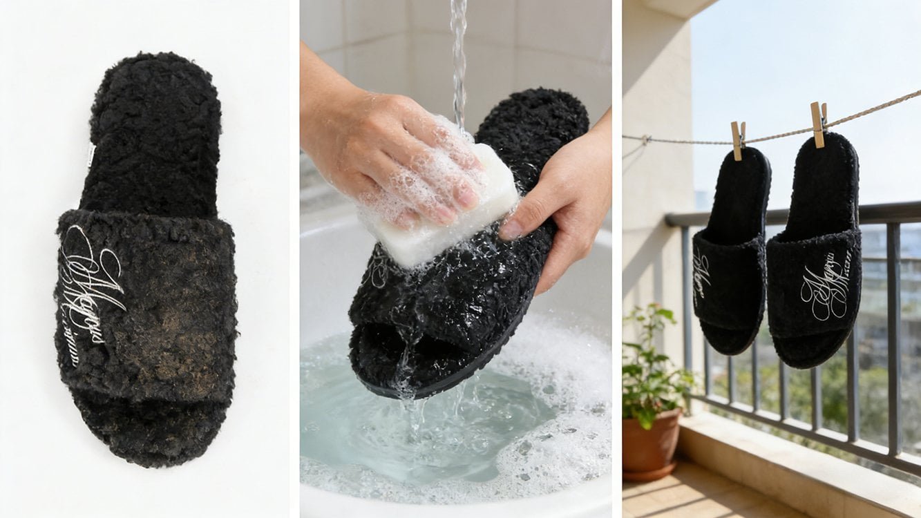 hand washing slippers