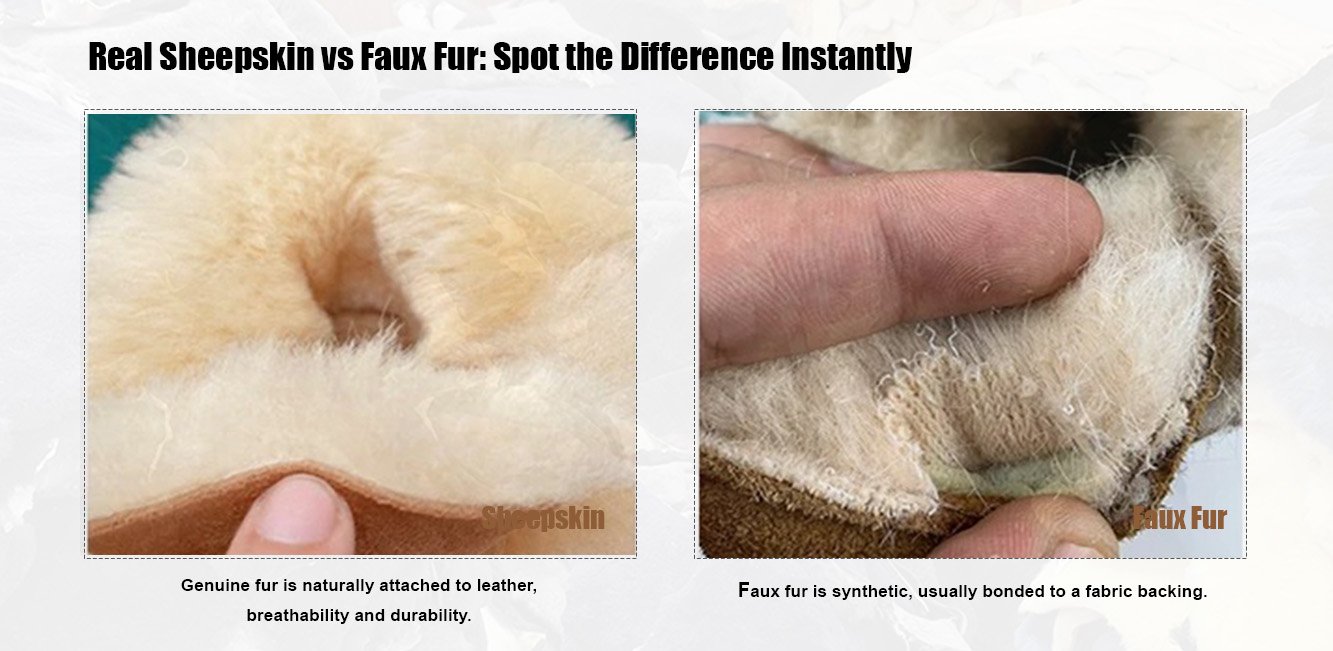 Real Sheepskin vs Faux Fur Spot the Difference Instantly