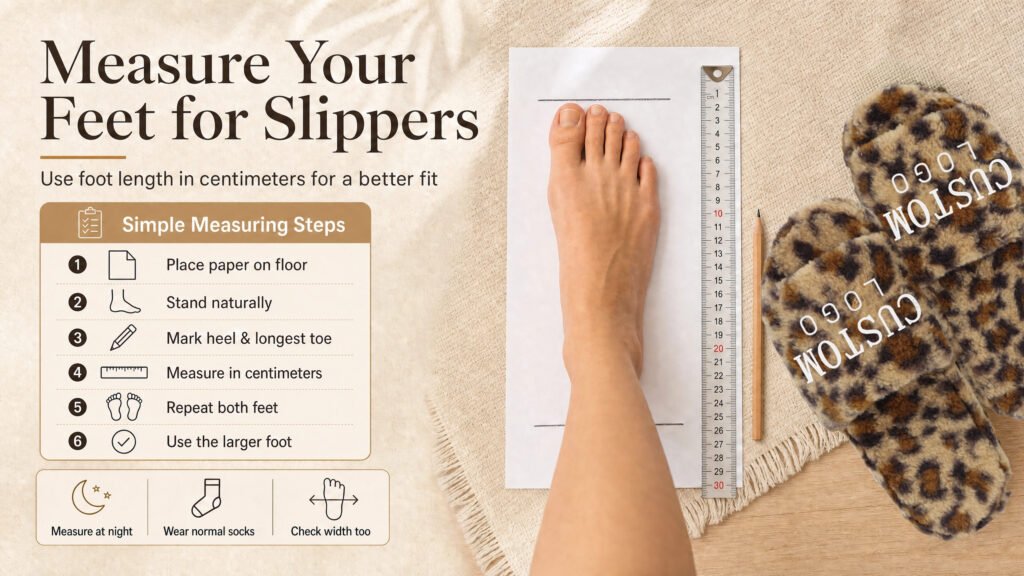How to Choose the Right Size for Slippers?