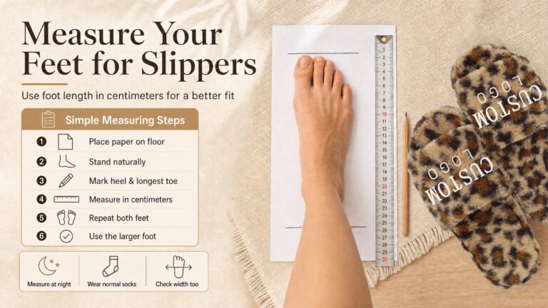 How to Choose the Right Size for Slippers?