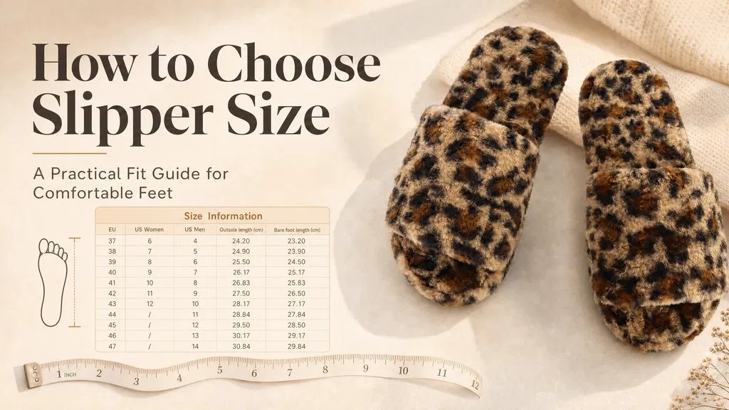 how to choose slipper size
