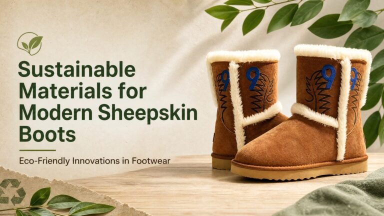 Custom Craftsmanship Behind High-Quality Custom Sheepskin Boots