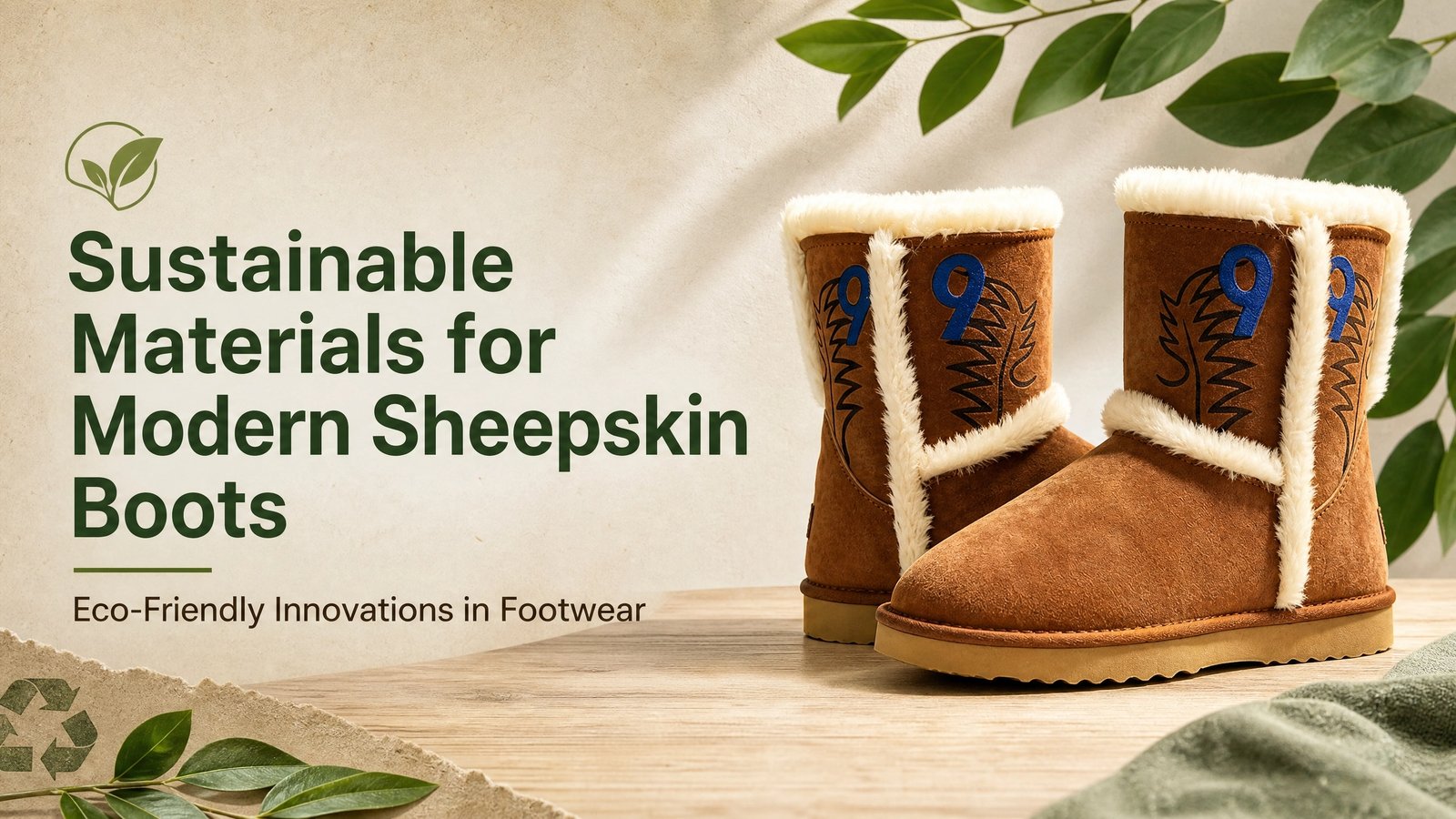 Sustainable Sheepskin Boot Materials