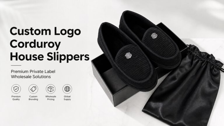 Custom Logo Corduroy House Slippers: Why Are They the Best Private Label Footwear for Wholesale Buyers?