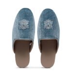 Women’s Luxury Velvet Mule Flats Loafer Slippers