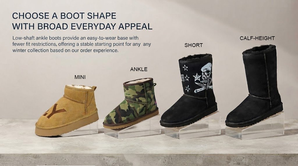Classic boot-height comparison