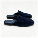 Men’s Casual Backless Loafers Mules Slippers