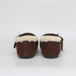 Custom Women’s Faux Genuine Shearling Ballet Ballerinas Loafers Slippers