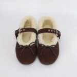 Custom Women’s Faux Genuine Shearling Ballet Ballerinas Loafers Slippers