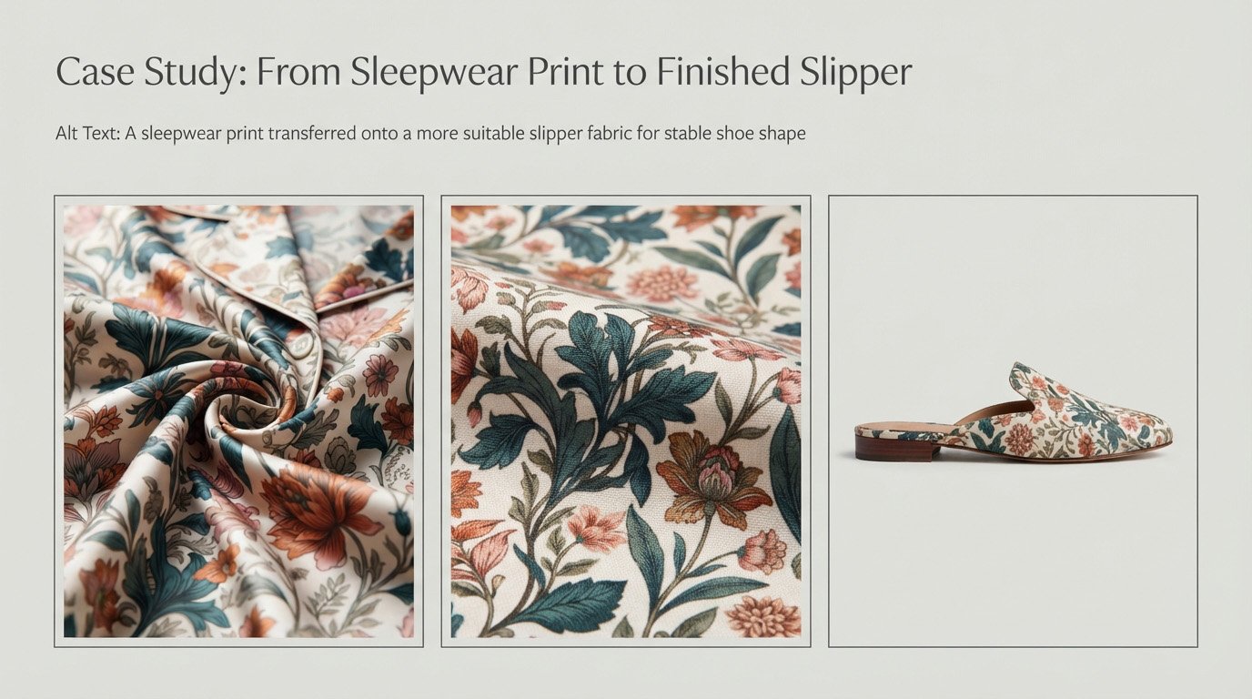 A-sleepwear-print-transferred-onto-a-more-suitable-slipper-fabric-for-stable-shoe-shape