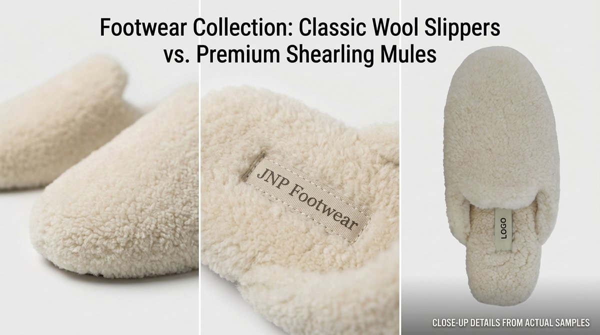 Close-up-details-of-the-rounded-toe-overlapping-upper-and-finished-edge-on-a-JNP-developed-wool-slipper