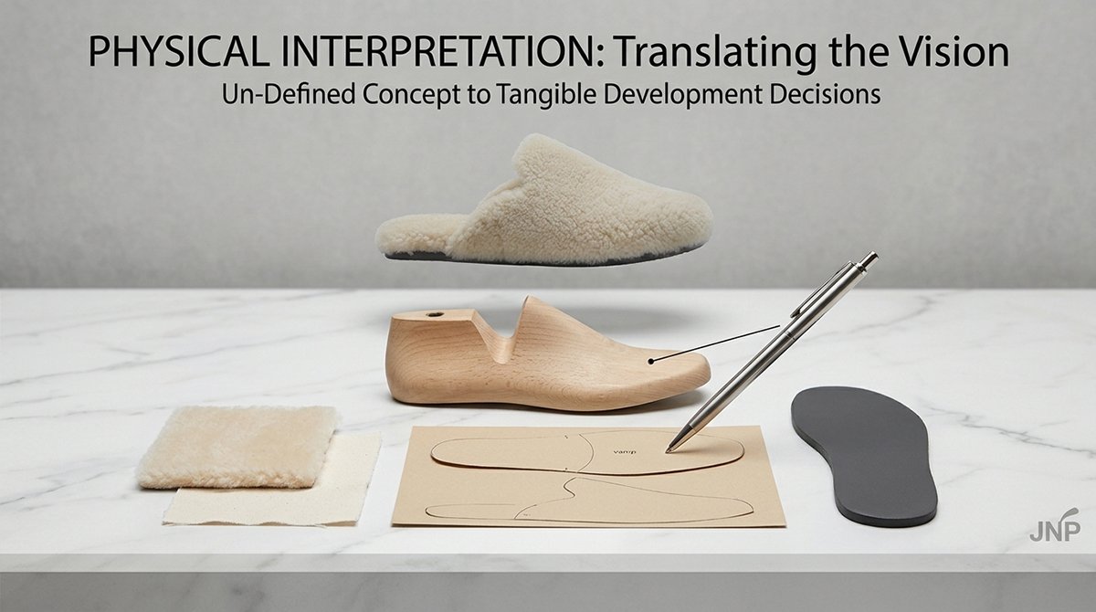 Shoe-last-upper-pattern-outsole-and-material-swatches-used-to-interpret-an-AI-slipper-concept